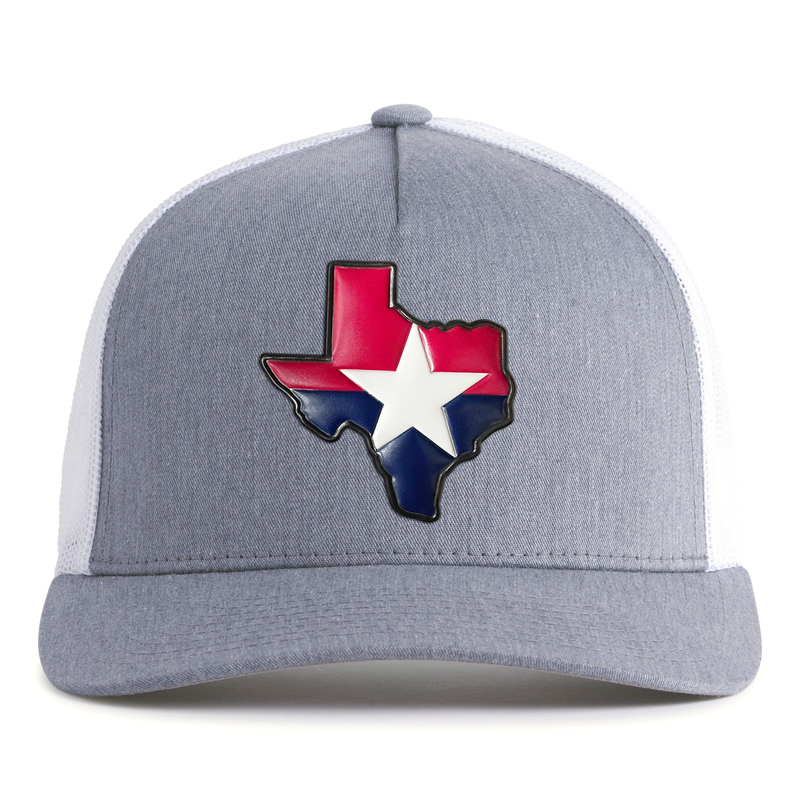 TEXAS STAR 5-Panel Curved Snapback