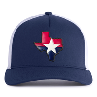 TEXAS STAR 5-Panel Curved Snapback