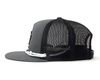 TAILGATE LOGO 5-Panel Flat Stampede Hat Charcoal