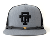 TAILGATE LOGO 5-Panel Flat Stampede Hat Grey
