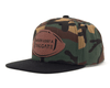 TAILGATE FOOTBALL 6-Panel Flat Camo Hat Brown