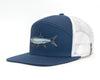TARPON 7-Panel Flat Snapback, Richardson 168 Navy