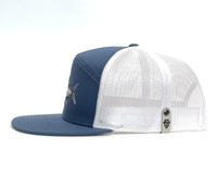 TARPON 7-Panel Flat Snapback, Richardson 168 Navy
