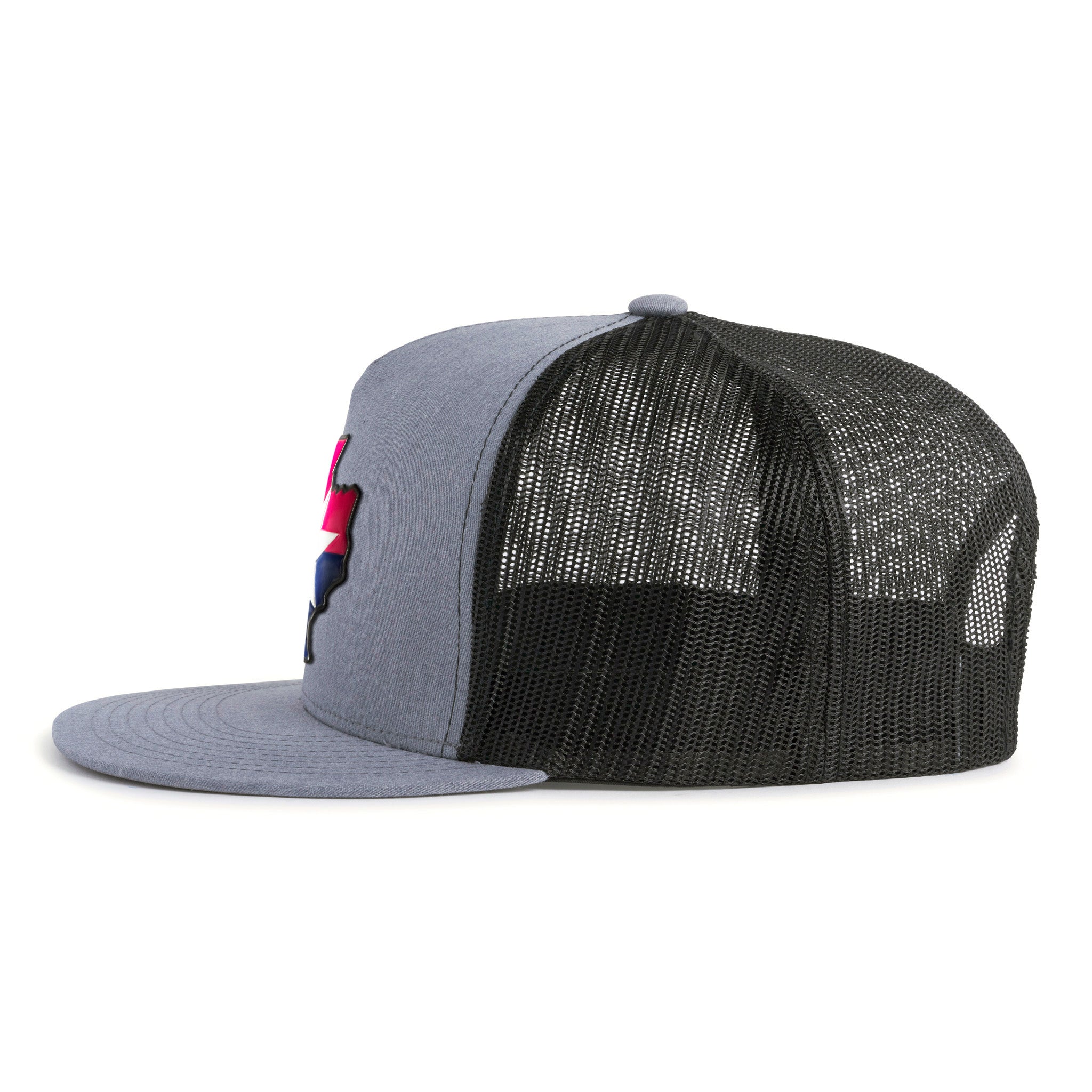 TEXAS STAR 5-Panel Flat Grey/Black - Tailgate Hats
