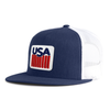 USA BADGE 5-Panel Flat Snapback