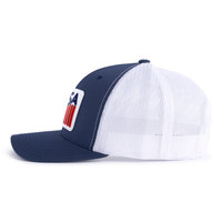 USA BADGE 5-Panel Curved Snapback