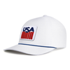 USA BADGE 5-Panel Curved Rope Hat