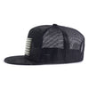 USA FLAG 5-Panel Flat Black - Tailgate Hats