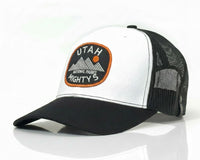 Utah Mighty 5 Black White Trucker – Richardson 112