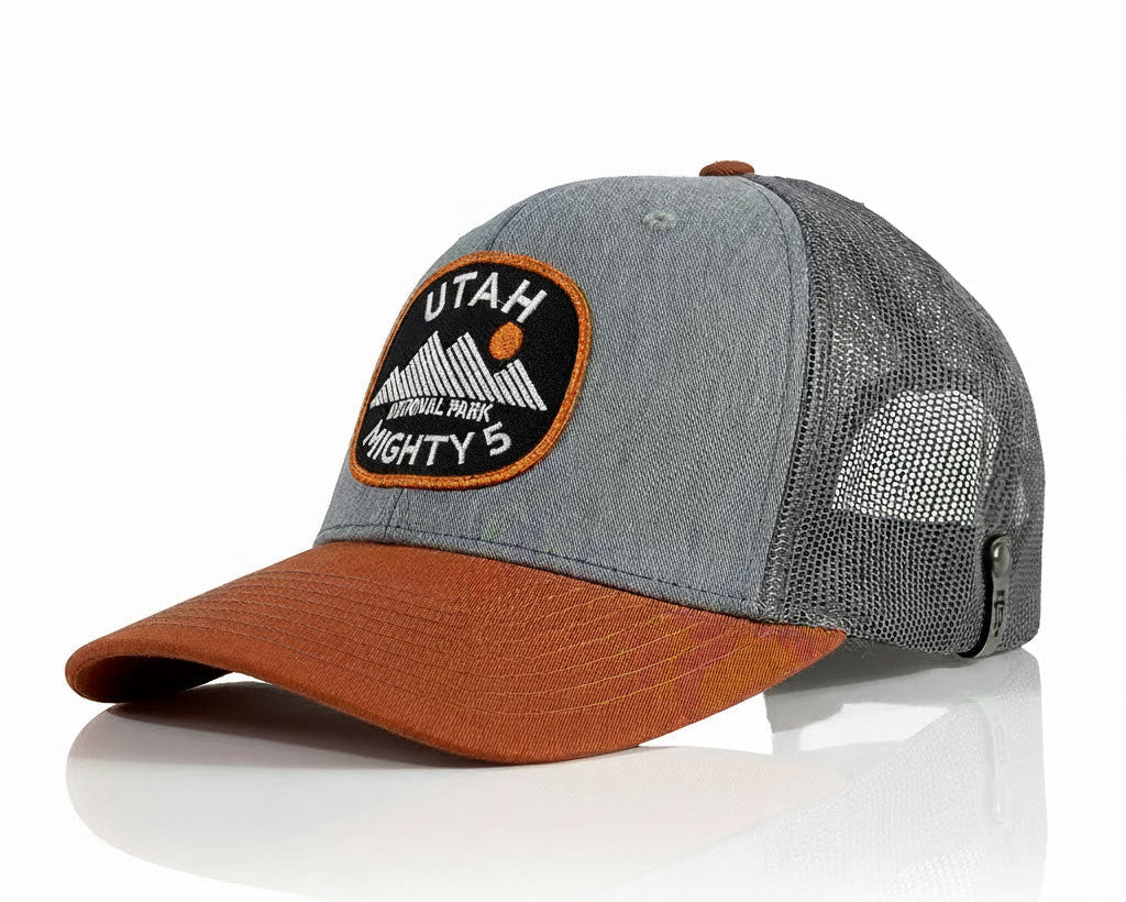 Utah Mighty 5 Grey Trucker – Richardson 112