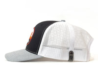 ZION UTAH 6-Panel Curved Snapback, Richardson 112 Black