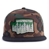 WASHINGTON TREE 6-Panel Flat Camo/Black - Tailgate Hats