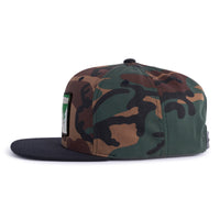 WASHINGTON TREE 6-Panel Flat Camo/Black - Tailgate Hats