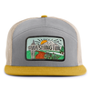 WASHINGTON SKY 7-Panel Flat Snapback, Richardson 168