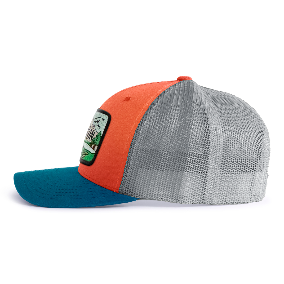 WASHINGTON SKY 6-Panel Curved Snapback, Richardson 112