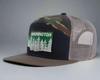 WASHINGTON TREE 7-Panel Flat Snapback, Richardson 168