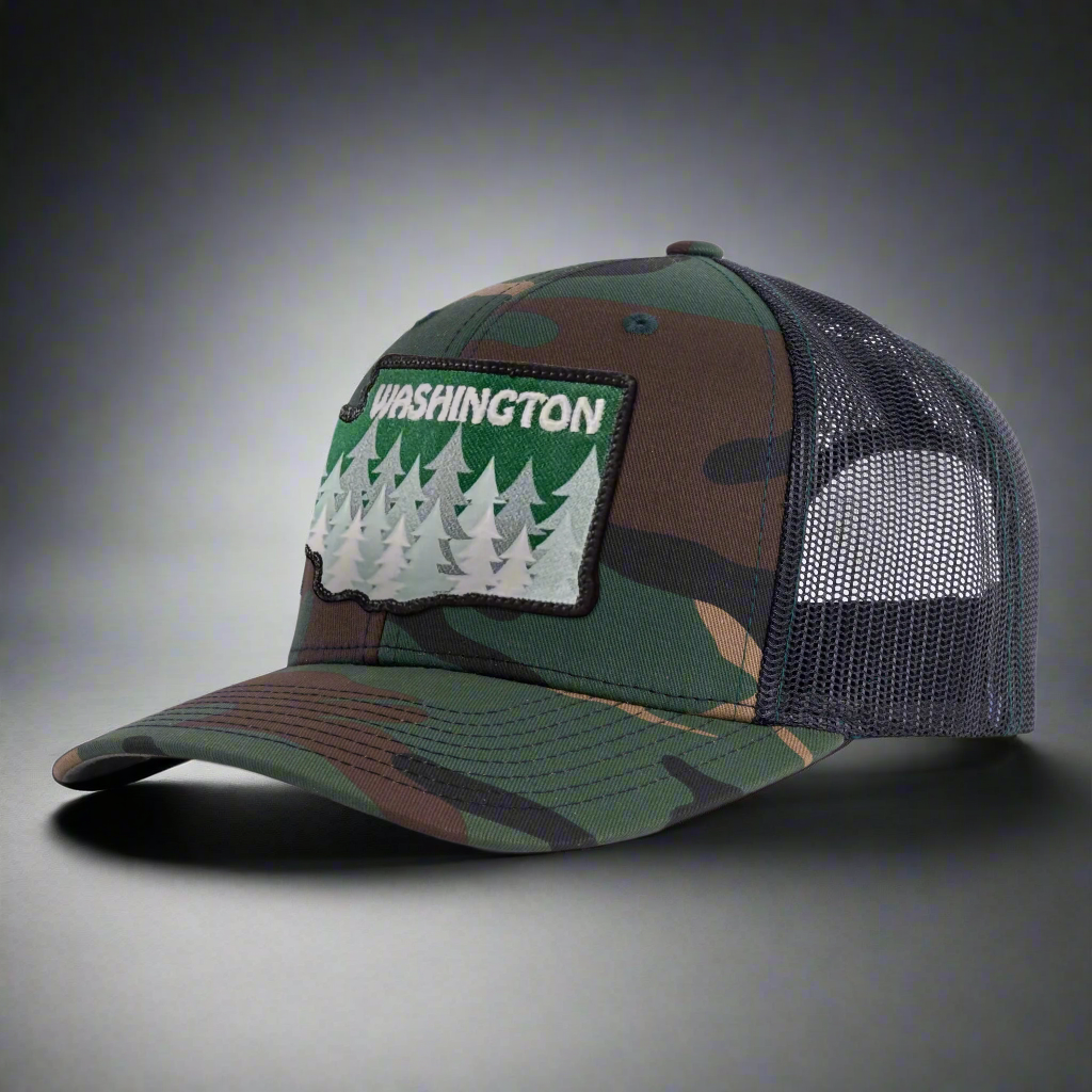 WASHINGTON TREE 6-Panel Curved Camo