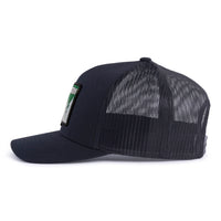 WASHINGTON TREE 5-Panel Curved Black - Tailgate Hats