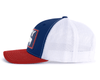 WYOMING BADGE 6-Panel Curved Snapback, Richardson 112