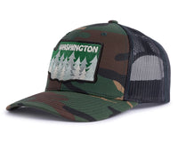 WASHINGTON TREE 6-Panel Curved Camo