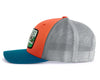 WASHINGTON SKY 6-Panel Curved Snapback, Richardson 112