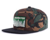 WASHINGTON TREE 6-Panel Flat Camo/Black