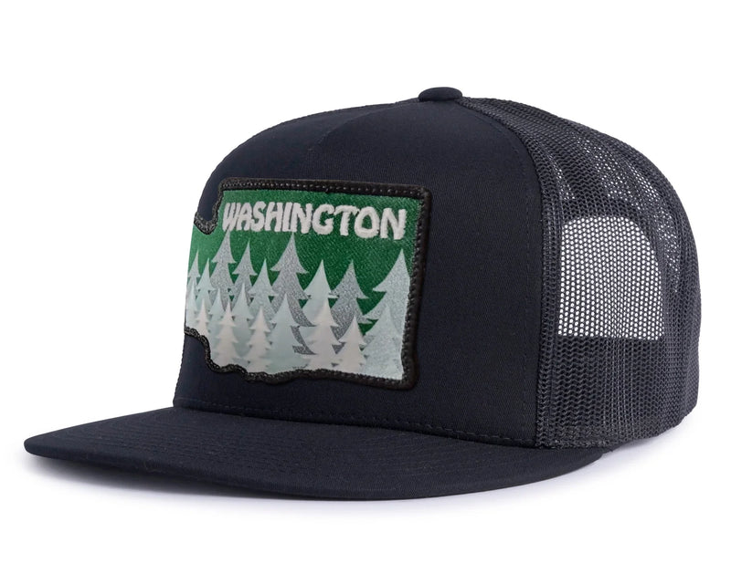 WASHINGTON TREE 5-Panel Flat Black