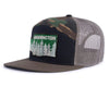 WASHINGTON TREE 7-Panel Flat Snapback, Richardson 168