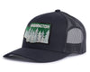 WASHINGTON TREE 6-Panel Curved Black