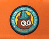 WOODSY OWL 6-Panel Flat Snapback Orange Gold
