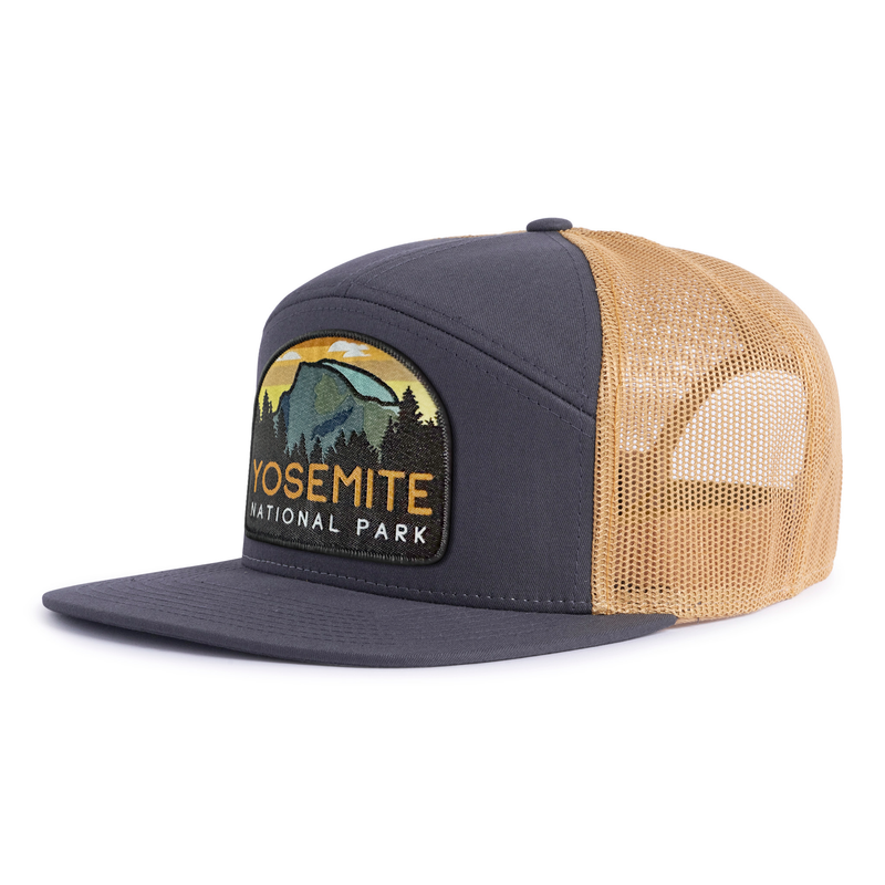 YOSEMITE 7-Panel Flat Snapback