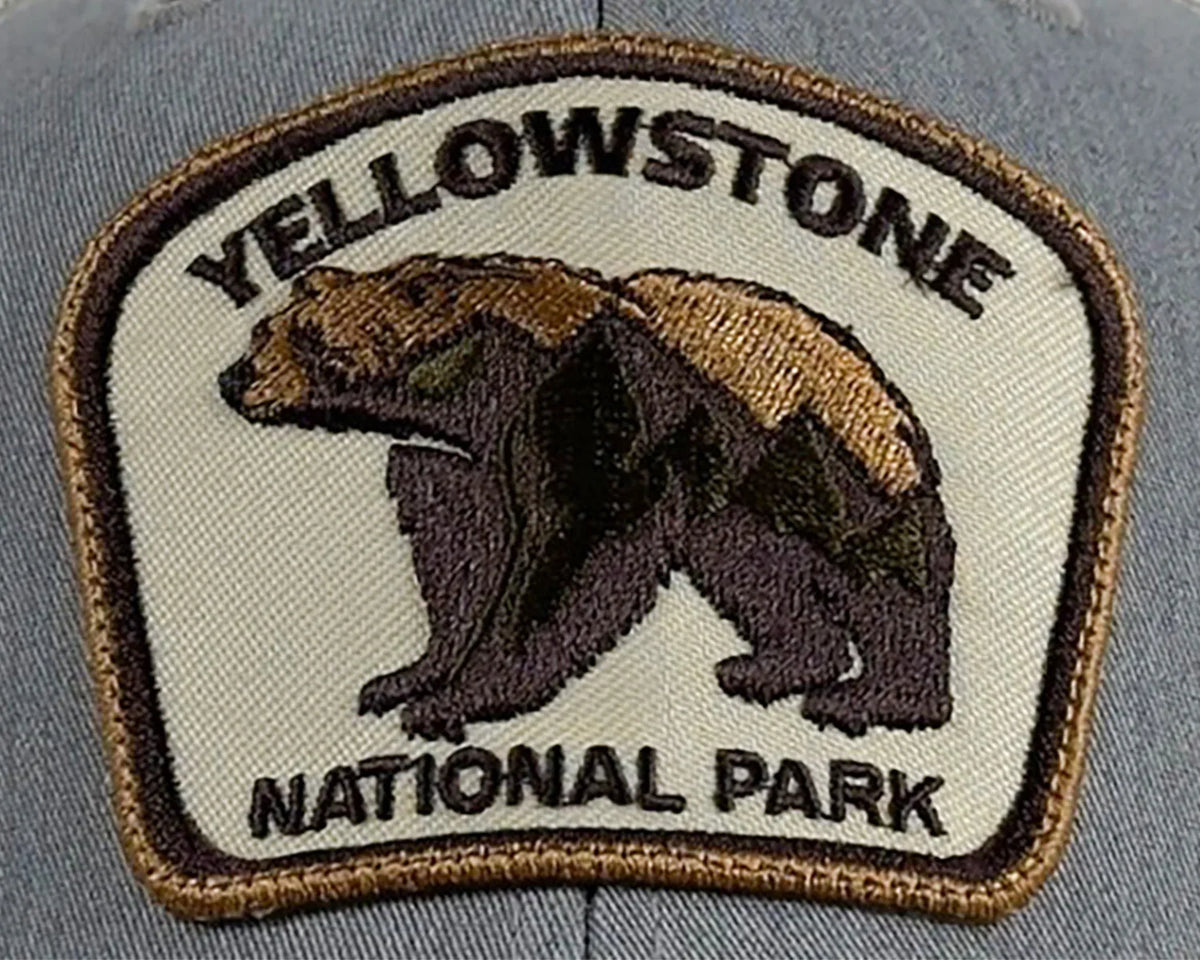 Yellowstone Bear Grey Gold Trucker – Richardson 112
