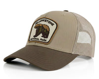 Yellowstone Bear Khaki Brown Trucker – Richardson 112