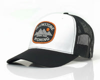 Yellowstone Black White Trucker – Richardson 112