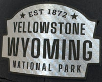 YELLOWSTONE 6-Panel Curved Snapback, Richardson 112 XL Black