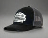 YELLOWSTONE 6-Panel Curved Snapback, Richardson 112 XL Black