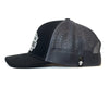 YELLOWSTONE 6-Panel Curved Snapback, Richardson 112 XL Black