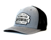 YELLOWSTONE 6-Panel Curved Snapback, Richardson 112 XL Grey