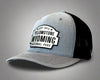 YELLOWSTONE 6-Panel Curved Snapback, Richardson 112 XL Grey