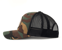 YELLOWSTONE 6-Panel Curved Camo Hat
