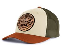 YELLOWSTONE WOOD 6-Panel Low-Profile Cap, Richardson 115