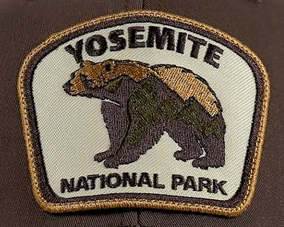 Yosemite Bear Brown Khaki Trucker – Richardson 112
