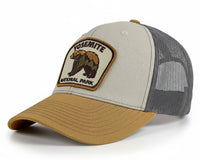 Yosemite Bear Cream Gold  Trucker – Richardson 112