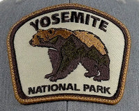 Yosemite Bear Grey Gold Trucker – Richardson 112