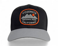 Yosemite Mts. Black Silver Trucker – Richardson 112