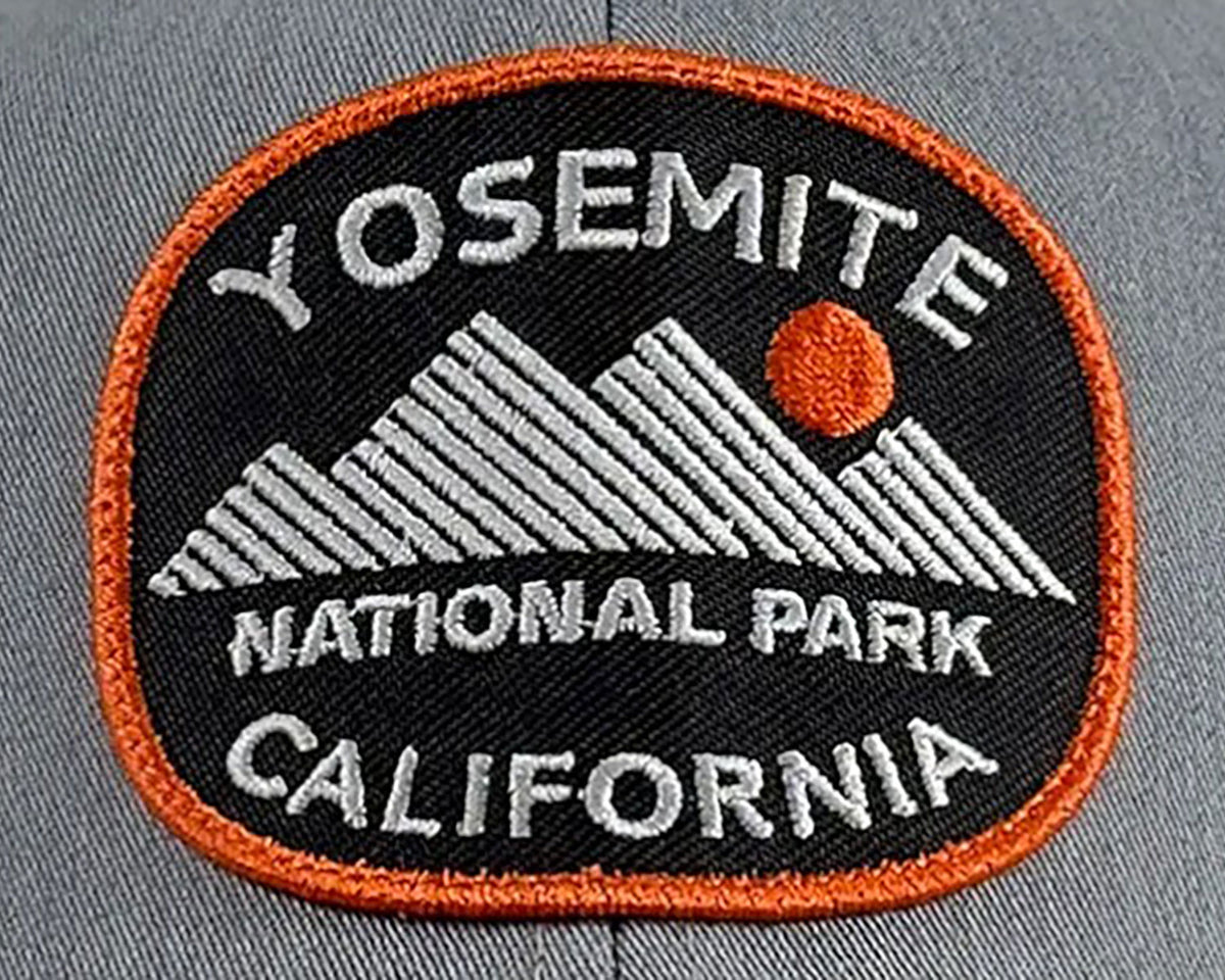Yosemite Mts. Grey Black Trucker – Richardson 112