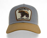 Yosemite Bear Grey Gold Trucker – Richardson 112
