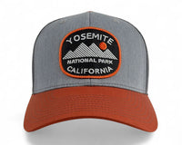 Yosemite Mts. Grey Orange Trucker – Richardson 112