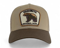 Yosemite Bear Khaki Brown Trucker – Richardson 112