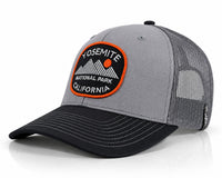 Yosemite Mts. Grey Black Trucker – Richardson 112